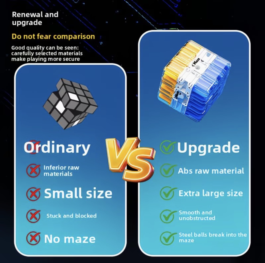 3D Labyrinth Würfel Perlen Puzzle - ein Denkspiel