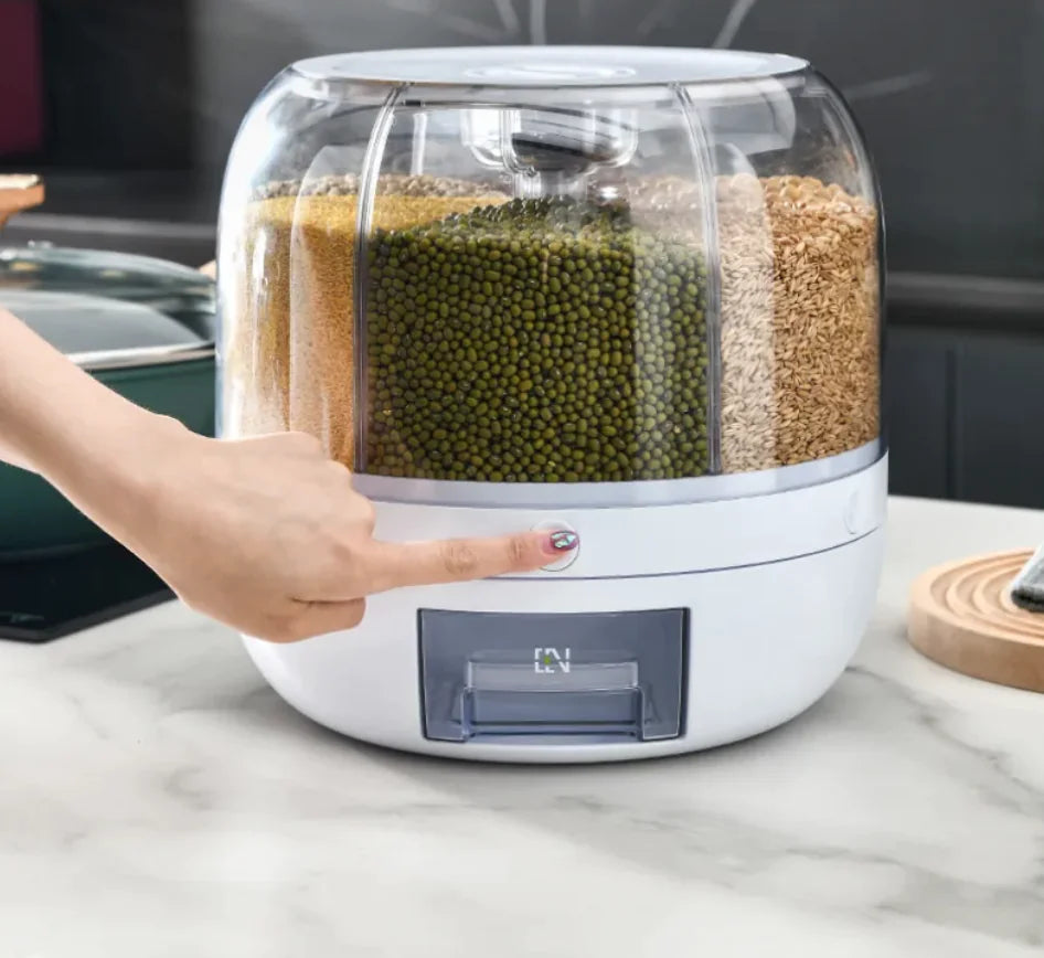 FreshStore™ – Luftdichter Vorratsbehälter für Reis, Getreide & Lebensmittel