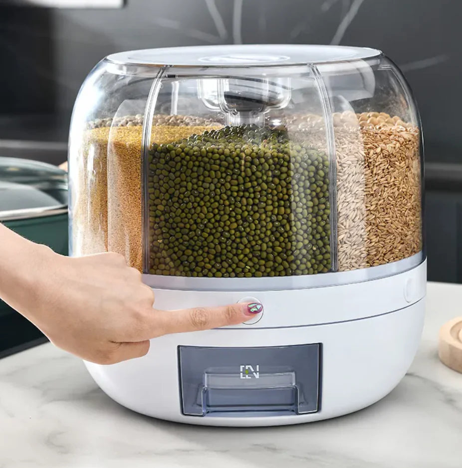 FreshStore™ – Luftdichter Vorratsbehälter für Reis, Getreide & Lebensmittel