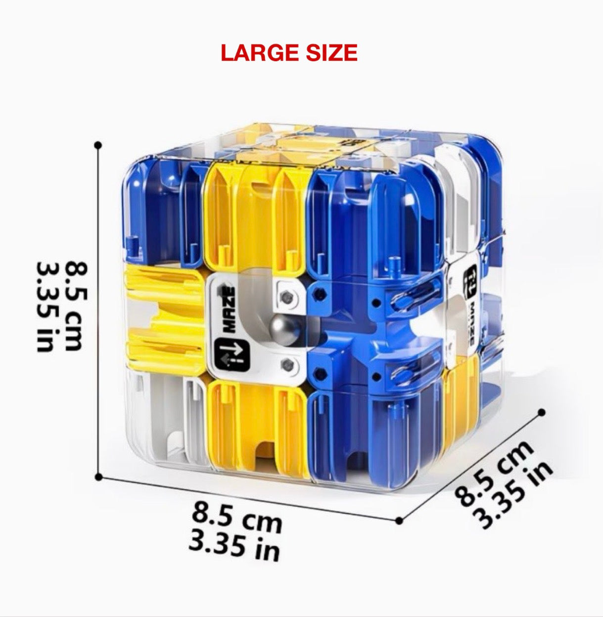 3D Labyrinth Würfel Perlen Puzzle - ein Denkspiel