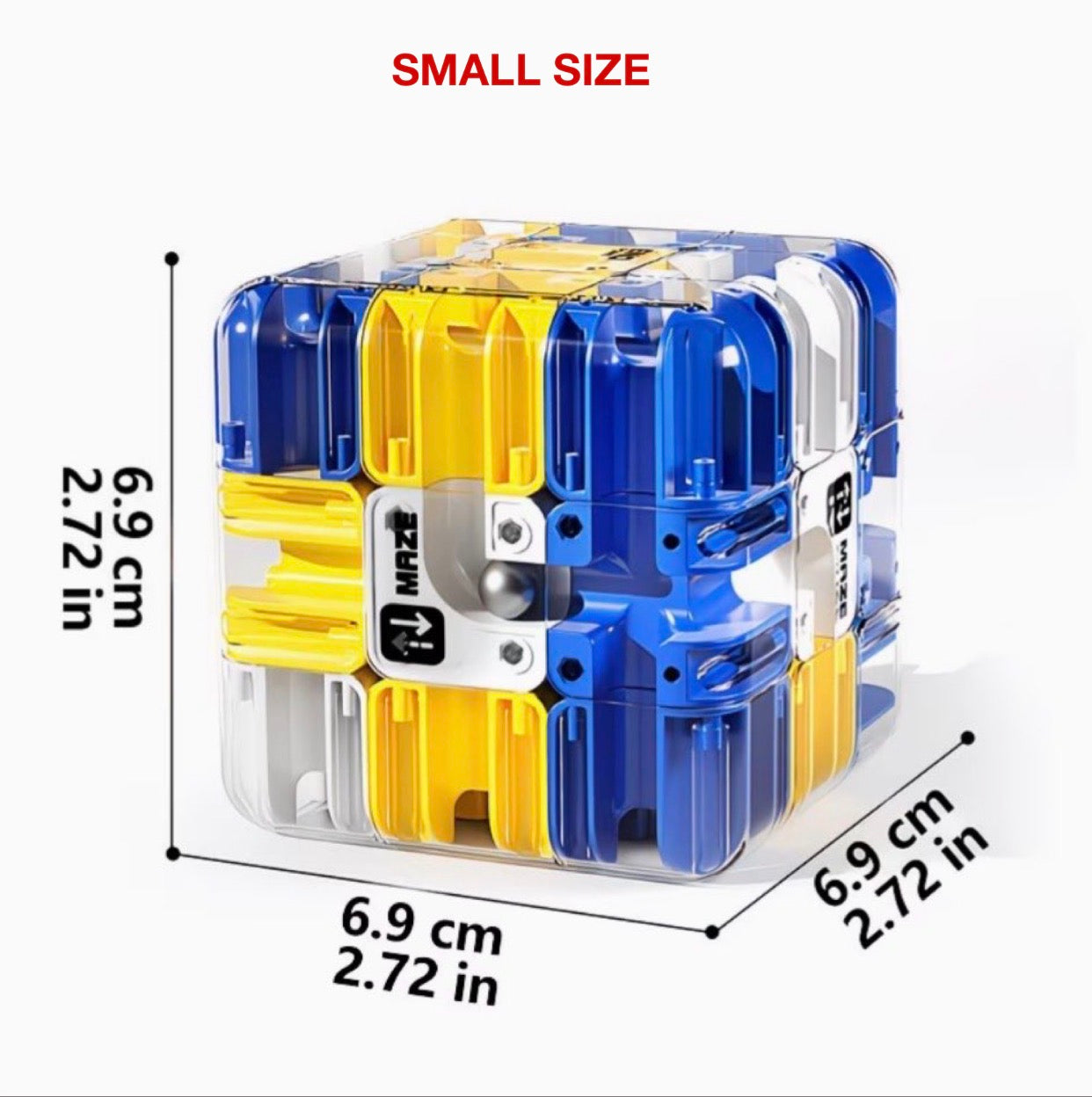 3D Labyrinth Würfel Perlen Puzzle - ein Denkspiel