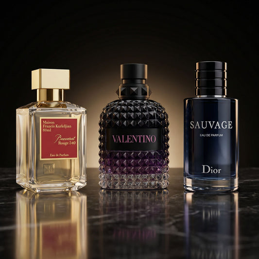 ORIGINAL Bundle Bakarat 80ml + Valentino 100ml  + Dior 100ml