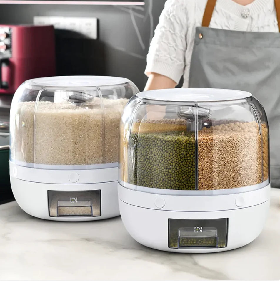 FreshStore™ – Luftdichter Vorratsbehälter für Reis, Getreide & Lebensmittel